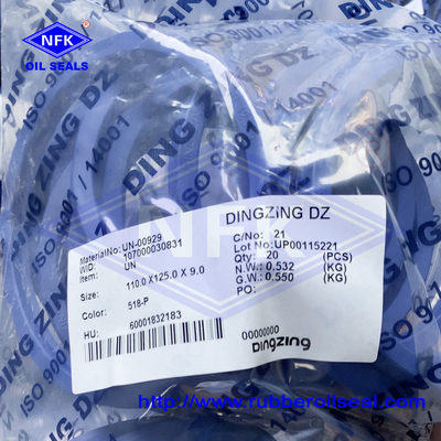 Taiwan Hydraulic Rod Seals DINGZING DZ Pu Rod Seal UN Hydraulic Cylinder Seals ForEngineering Equipment Hydraulic System