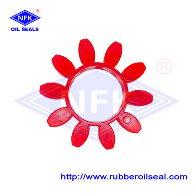 Elastic Spider Rotex Shaft Flexible Jaw Coupling For Motor