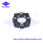 Black 22AS Universal Hydraulic Quick Coupling Assembly For Excavator