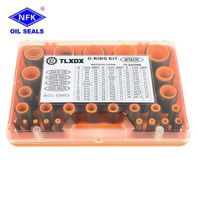 High Quality FKM NBR 90 Rubber O-Ring Seal Kit Set Box O-ring Box for Various Mechanical Models Excavator