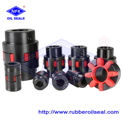 Elastic Spider Rotex Shaft Flexible Jaw Coupling For Motor