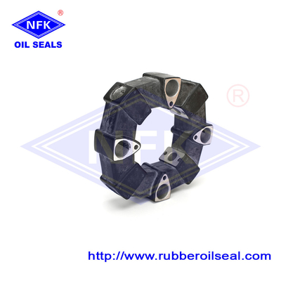 Black 22AS Universal Hydraulic Quick Coupling Assembly For Excavator