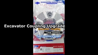 Taiwan PET-Gummiwellenkupplung für Bagger